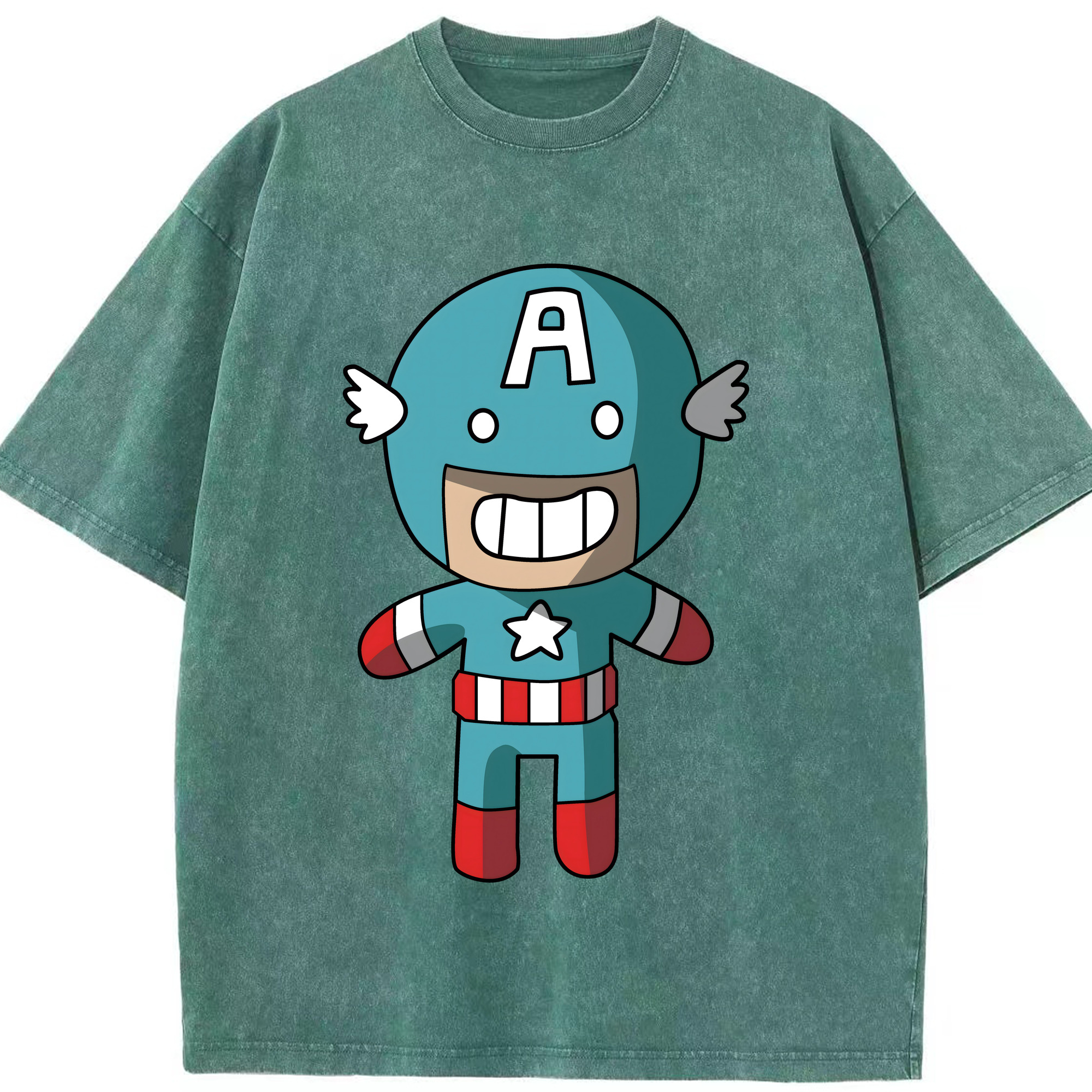 （画像用） アベンジャーズ The Avengers 綿100% ヴィンテージ風 半袖Tシャツ（フロントプリント）
